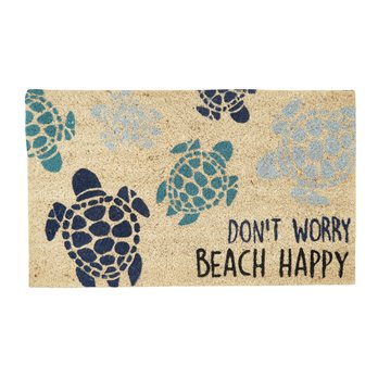 Don't Worry Beach Happy Doormat