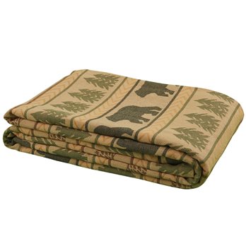 Bear Tracks Qun Bedspread 94X108