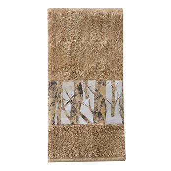 Birch Forest Terry Hand Towel