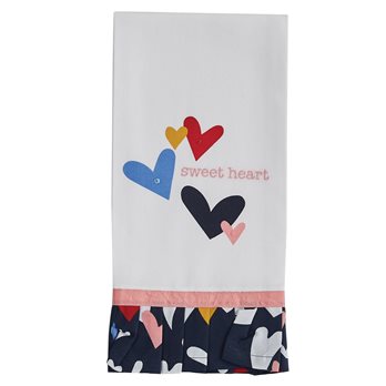 Sweet Heart Decorative Dishtowel