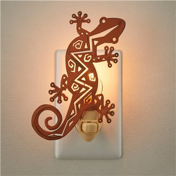 Gecko Night Light - Orange