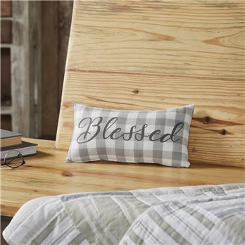 Finders Keepers Blessed Pillow 7x13