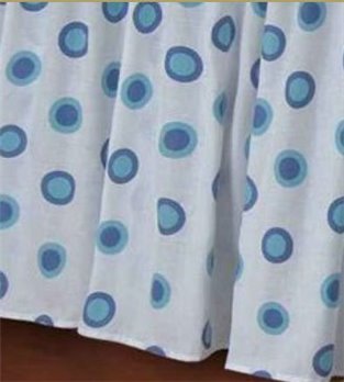 C&F Zoe Dots King Bedskirt