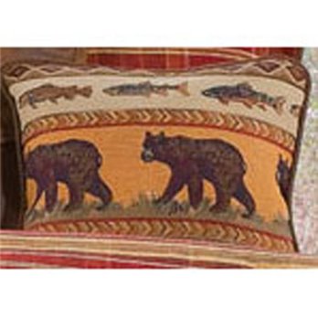 Gatlinburg Bear Accent Pillow