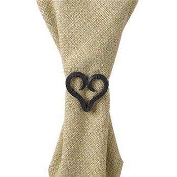 Forged Heart Napkin Ring