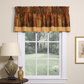 Kalinjar Tailored Valance with Band