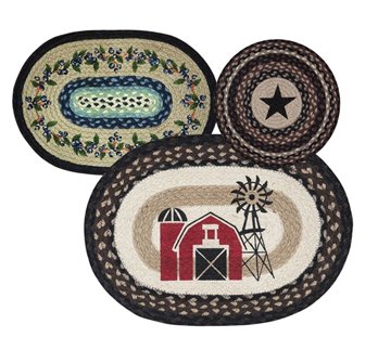 Placemats by Earth Rugs