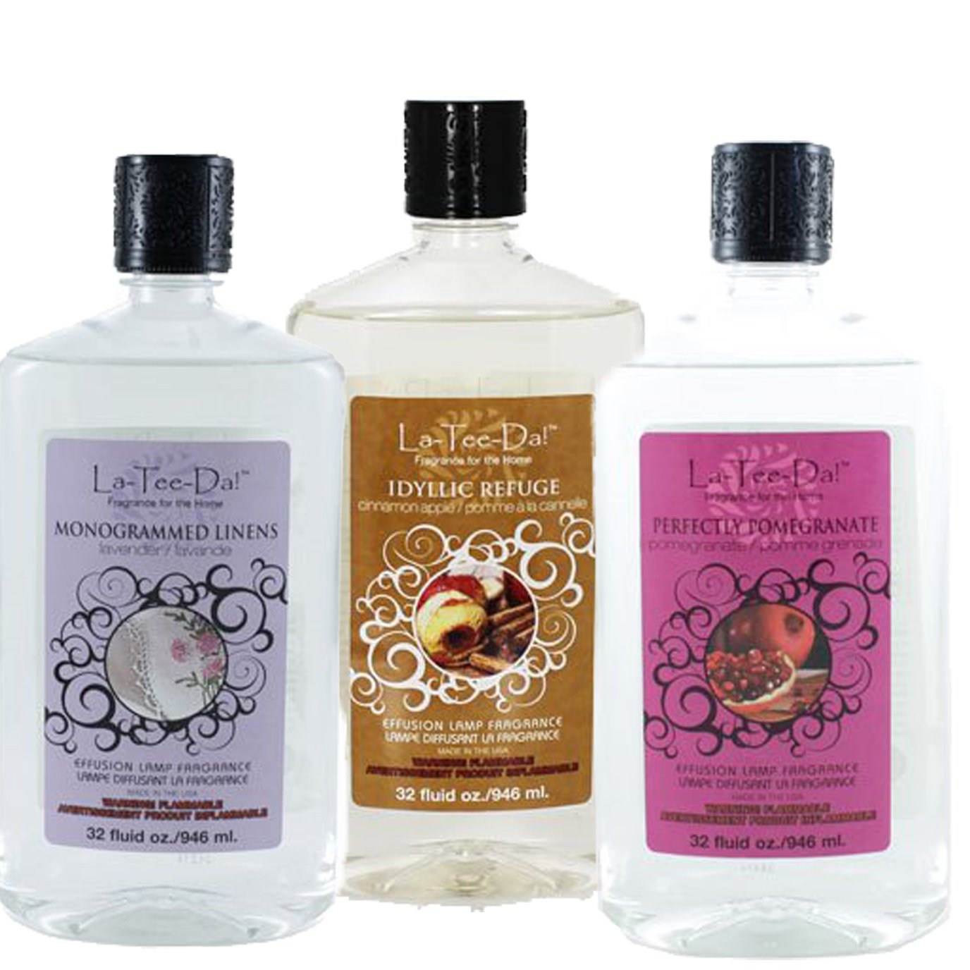 La-Tee-Da 32 oz Lamp Fragrance Fuels