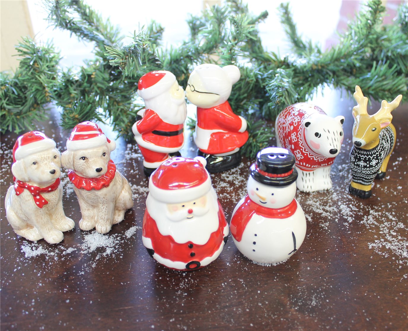 Christmas Salt and Pepper Sets