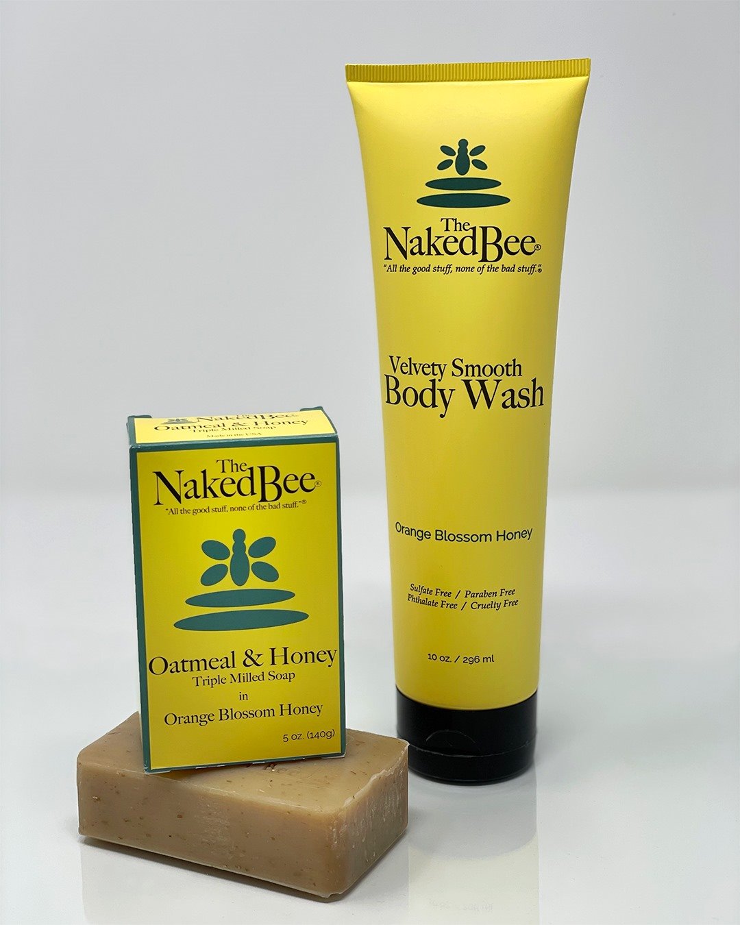 Naked Bee Bath Gel, Soap & Facial Cleanser