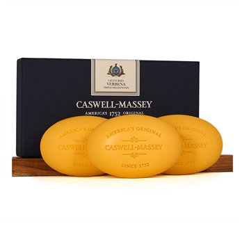 Caswell-Massey Verbena Soap Box of Three (3 x 5.8 oz)