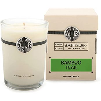Archipelago Bamboo Teak Soy Boxed Candle