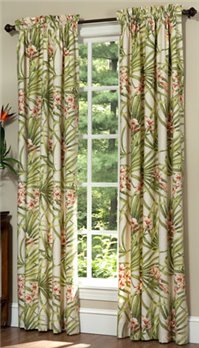 Cozumel Rod Pocket Curtains