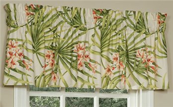 Cozumel Tailored Valance