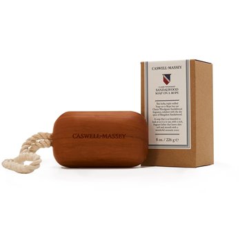 Caswell-Massey Sandalwood Woodgrain Soap on a Rope (8 oz)