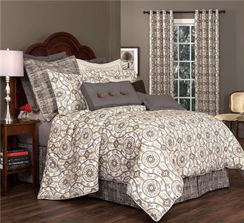 Izmir Queen Thomasville Comforter Set (18" bedskirt)