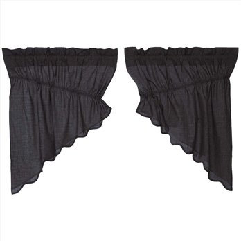 Arlington Prairie Swag Scalloped Set of 2 36x36x18