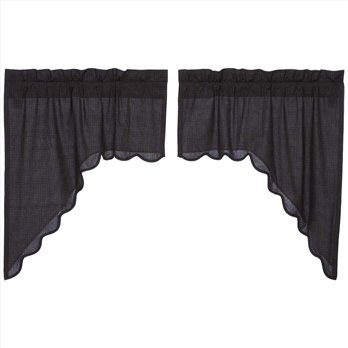 Arlington Swag Scalloped Set of 2 36x36x16