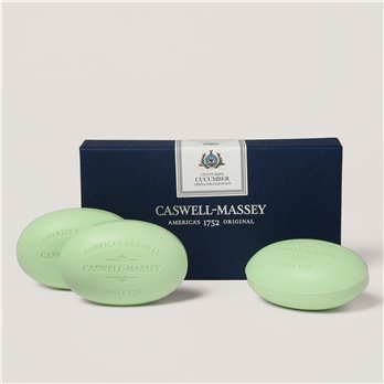 Caswell-Massey Cucumber Soap (3 bars x 5.8 oz)