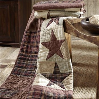 Abilene Star Quilted Throw 55x70