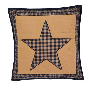Teton Star Quilted Pillow 16x16