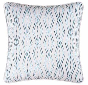 Sasha Bright Embroidered Pillow