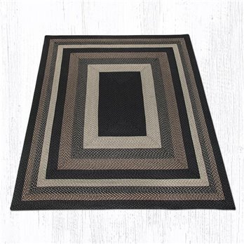 Mocha/Frappuccino Rectangular Braided Rug 8'x10'