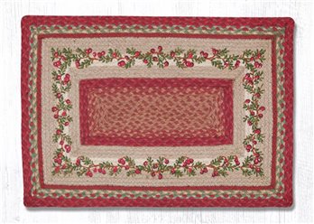 Cranberries Rectangular Braided Rug 20"x30"