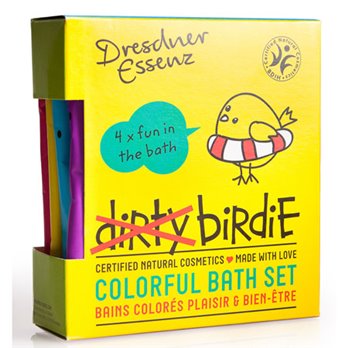 Dresdner Essenz Dirty Birdie Set of 4 Assorted Bath Soaks