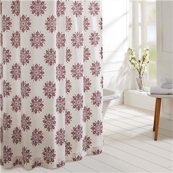 Mariposa Fuchsia Shower Curtain 72x72