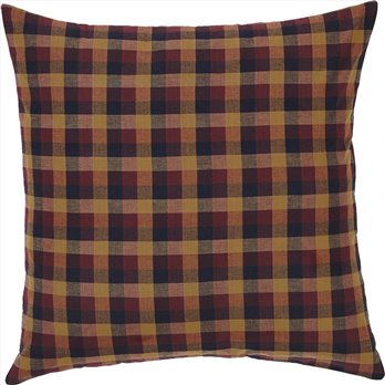 Heritage Farms Primitive Check Fabric Euro Sham 26x26