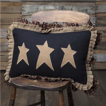 Heritage Farms Primitive Stars Pillow 14x22