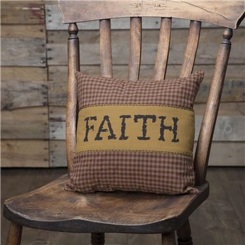Heritage Farms Faith Pillow 12x12