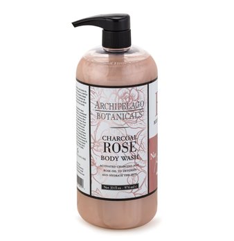Archipelago Charcoal Rose Body Wash 33 oz.