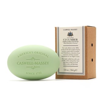 Caswell-Massey Cucumber and Elderflower Single Soap (5.8 oz)