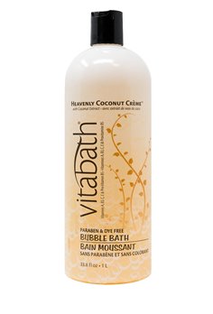 Vitabath Heavenly Coconut Creme Bubble Bath (33.8 fl oz)