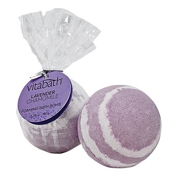 Vitabath Lavender Chamomile Foaming Bath Bomb (5.29 oz)