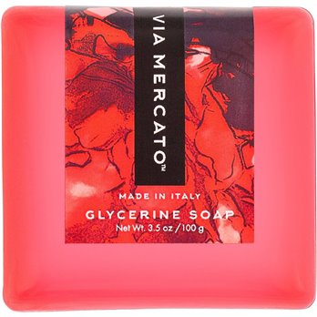 Via Mercato Bella Sour Cherries and Pomegranate Glycerine Soap - 100 g
