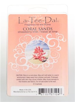 La-Tee-Da Wax Melts Coral Sands