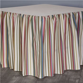 Hillhouse Stripe Twin 15" Bed skirt