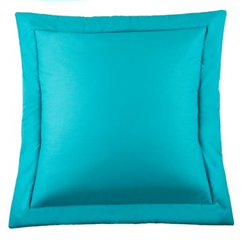 West Bay Solid Euro Sham - Teal