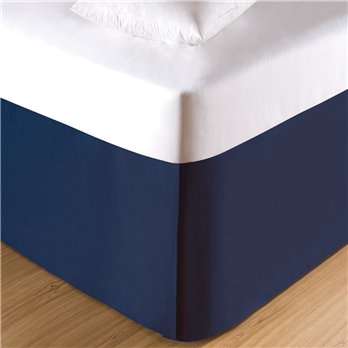 Navy King Bed Skirt