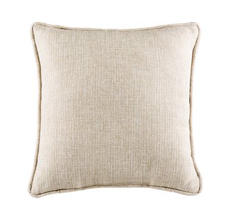 Belmont Metal Ivory Square Pillow