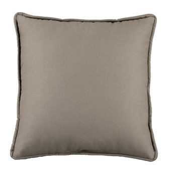 Belmont Metal Gray Square Pillow