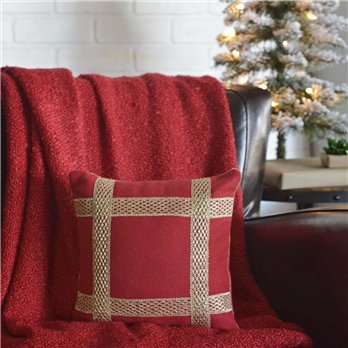 Revelry Trim Pillow 12x12