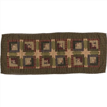 Tea Cabin Runner Quilted 13x36