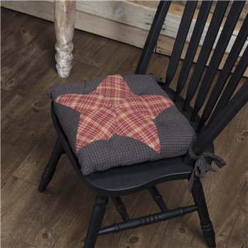 Arlington Chair Pad Patchwork Star