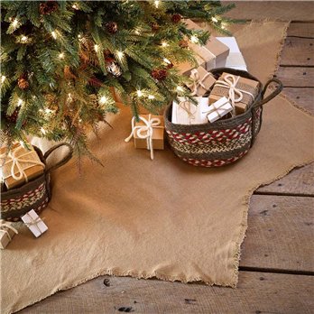 Burlap Natural Tree Skirt 48