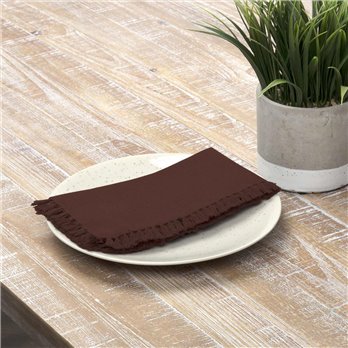 Cassidy Burgundy Napkin Set of 6 18x18