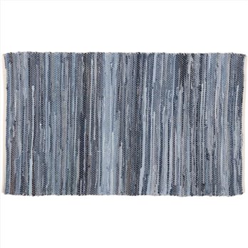 Denim &amp; Hemp Chindi/Rag Rug Rect 36x60